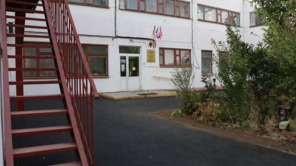 В детском саду №15 завершили асфальтировку территории