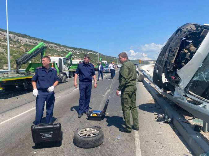 СК возбудил дело после ДТП с погибшим и пострадавшими под Севастополем