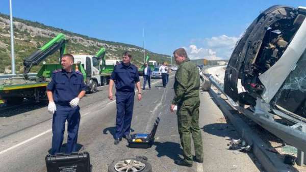 СК возбудил дело после ДТП с погибшим и пострадавшими под Севастополем