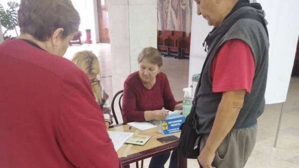 В Керчи голосуют граждане ДНР