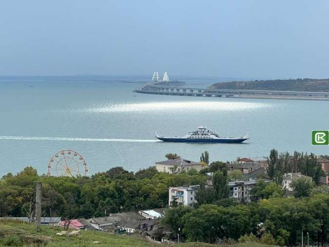 Планируется сделать паром через Керченский пролив бесплатным после ремонта моста