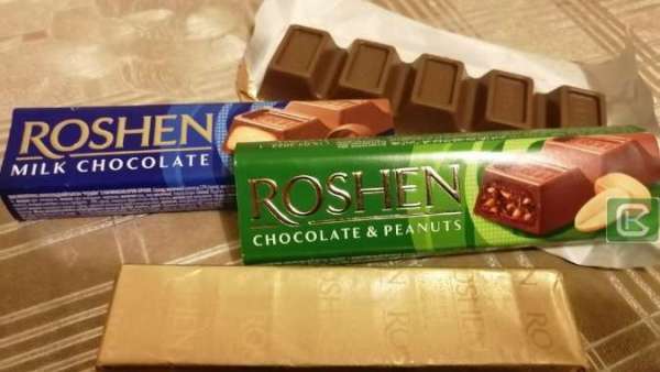 Батончики «ROSHEN» появились в продаже в Керчи