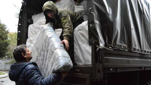 Власти Крыма передали на передовую тёплую обувь, тепловизоры и газовые баллоны