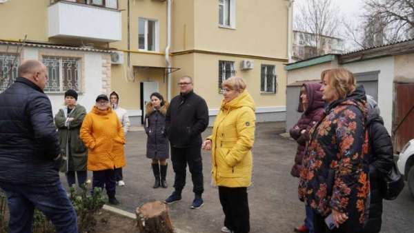 Во дворах Керчи завершается благоустройство, проведенное в рамках ликвидации последствий ЧС