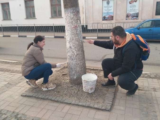 Керчане вышли на субботник