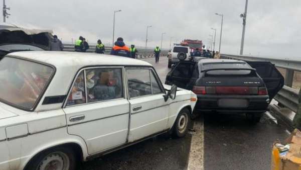 ⚡Три человека погибли в ДТП на Крымском мосту