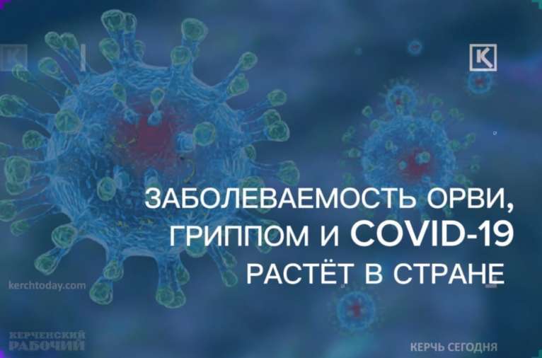 Заболеваемость COVID-19, ОРВИ и гриппом: статистика по Керчи