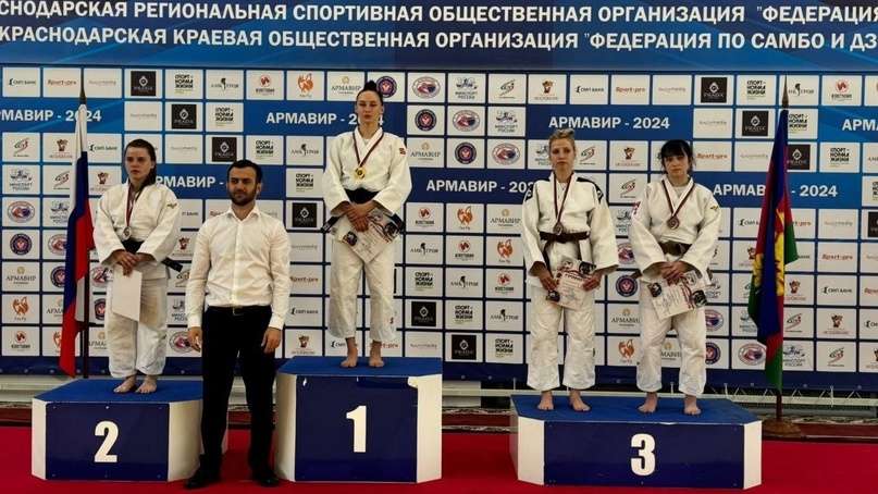 Керченская спортсменка Юна Герасимова стала победительницей Чемпионата ЮФО России по дзюдо