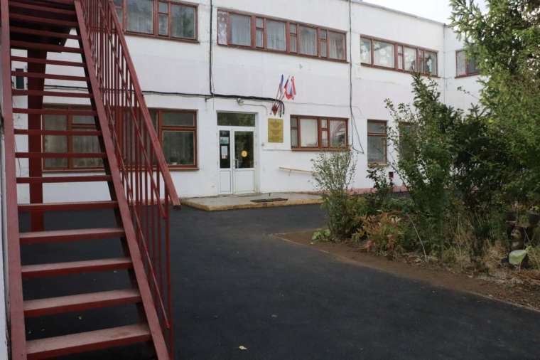 В детском саду №15 завершили асфальтировку территории