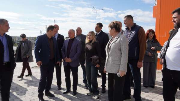 Председатель Госсовета Крыма Владимир Константинов посетил Керчь с рабочим визитом