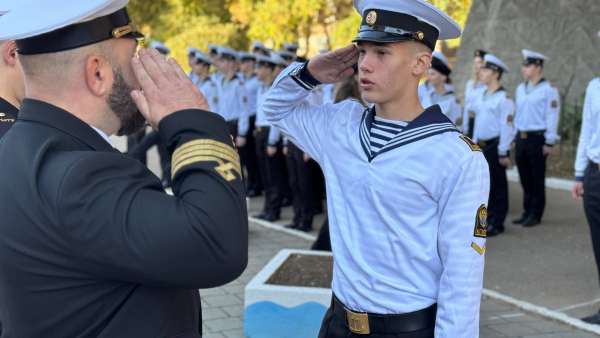 В КГМТУ состоялось посвящение в курсанты