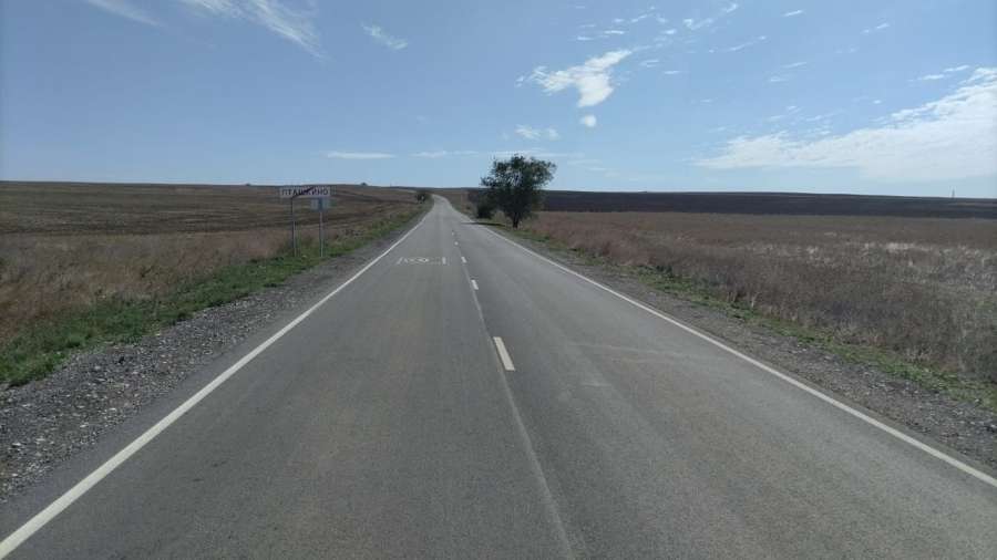 Ремонт дороги Таврида — Заветное завершён