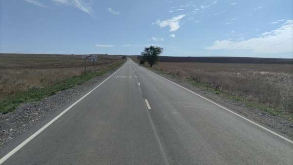 Ремонт дороги Таврида — Заветное завершён