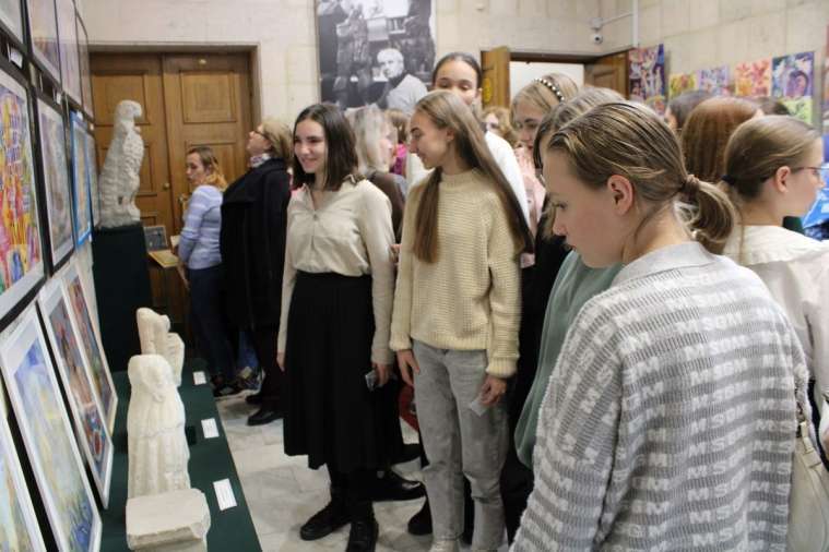 Открытие выставки «Радость творчества»