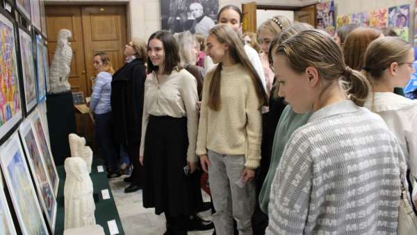 Открытие выставки «Радость творчества»