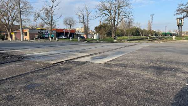 Ж/д переезд на ул. Кирова готов!