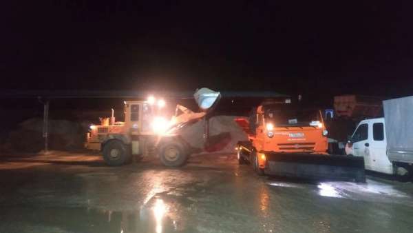 Керченские дорожники работают в усиленном режиме