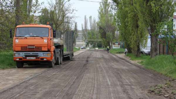 В Керчи приступили к ремонту дорог на ул. Льва Толстого и дублере ул. Генерала Петрова