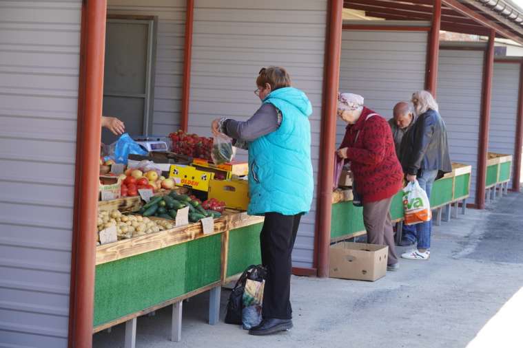 В Керчи открылась торговая площадка с херсонской продукцией 